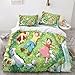Produktbild Zbeiba Bettwäsche 135x200 Niedliches Mädchen Headi Bettwäsche Sets auf Microfaser 2 Kissenbezug,Weiche Bequemer Anime Bettbezug Mit Reißveschluss für Kinder(A1,135x200cm+2x80x80cm)