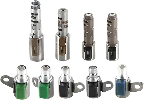 Kit de solenoide de cambio de transmisión de 9 piezas, compatible con Lexus IS250 LX570 GS430 GS300 LS430 SC430 Sequola Tundra, juego de solenoides