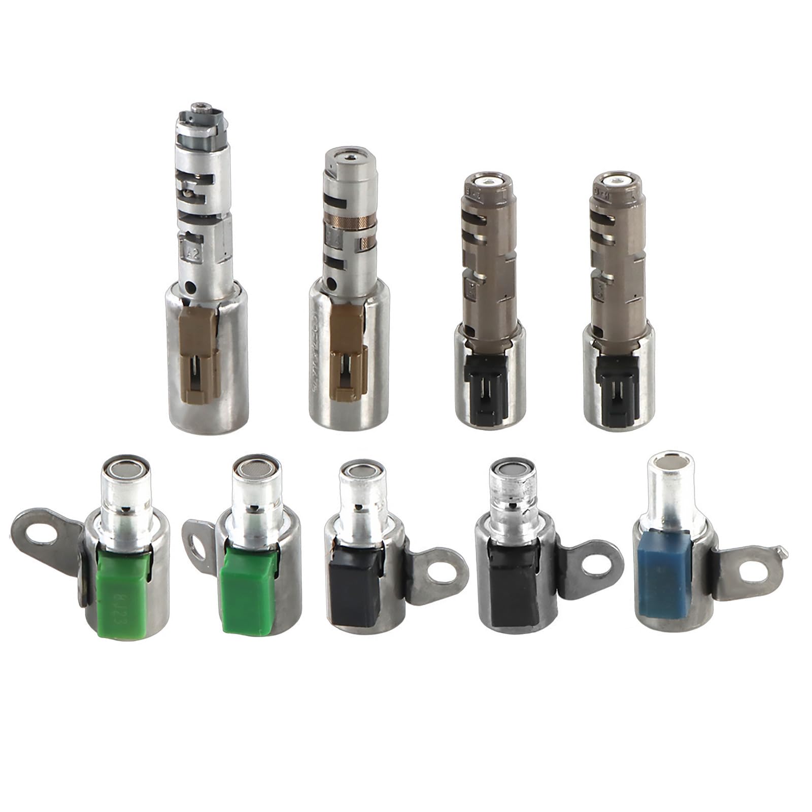 Photo 1 of 9PCS Transmission Shift Solenoid Kit, Compatible with Tacoma Tundra Lexus IS250 LX570 GS350 RC350 2004-2020, Automotive Transmission Solenoid Set Replaces Part A760 A761E A960E AB60E AB60F