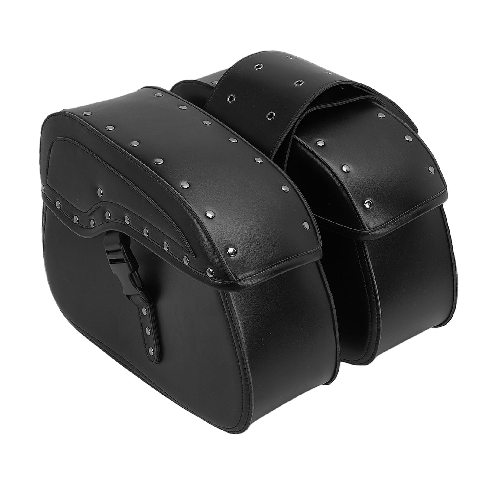 Cryfokt 30L Motorcycle Saddlebags Waterproof PU Leather | Uniwersalne dopasowanie, duża pojemność, łatwy montaż, solidna konstrukcja