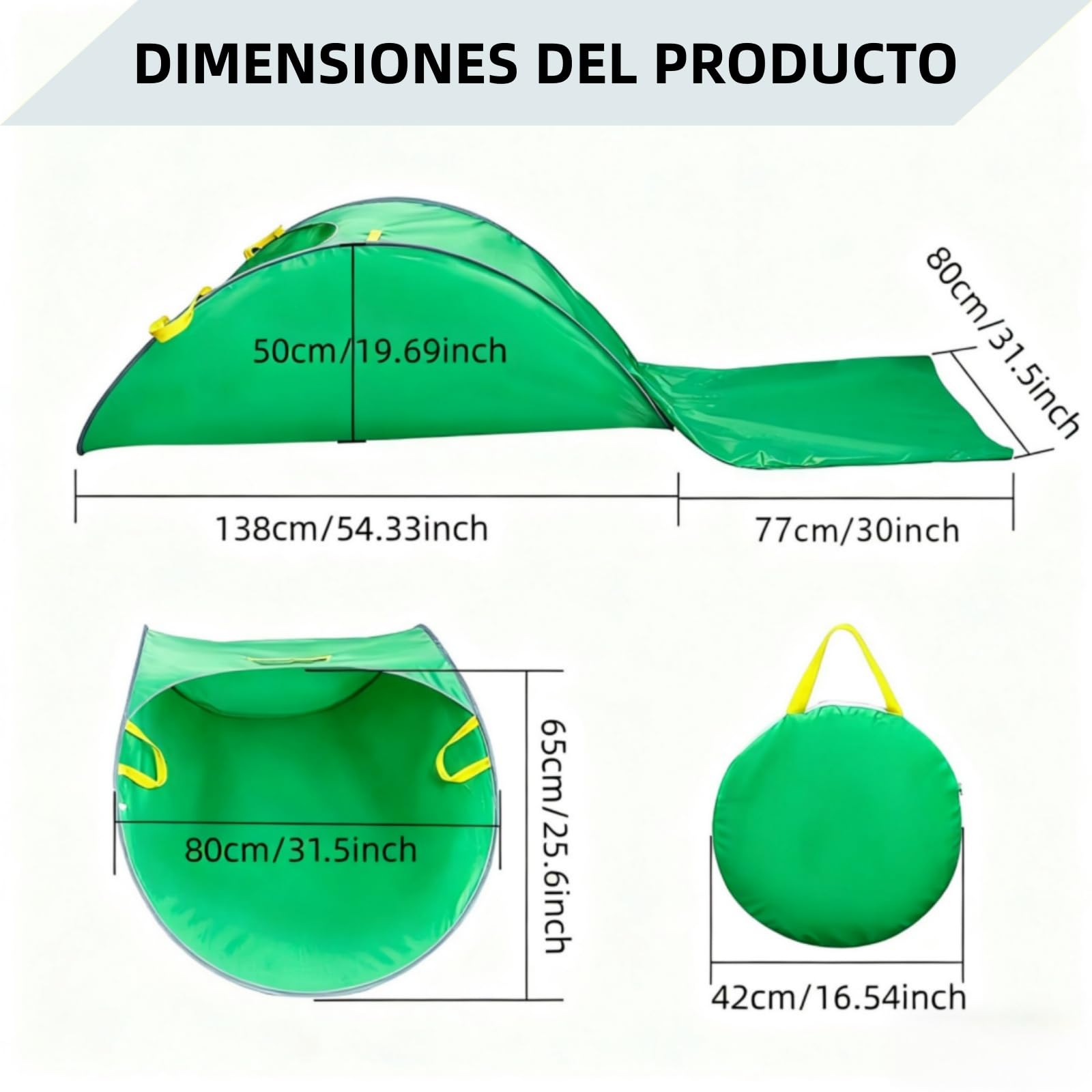 Recogedor de hojas – Recogedor de hojas manual para el jardín, bolsa de recogida de hojas multifuncional | 70 galloniportátil recogedor de residuos de césped y jardín (3)