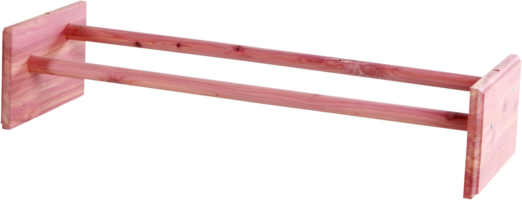 Cedar America Single Tier Stackable Shoe Rack, Set of 3