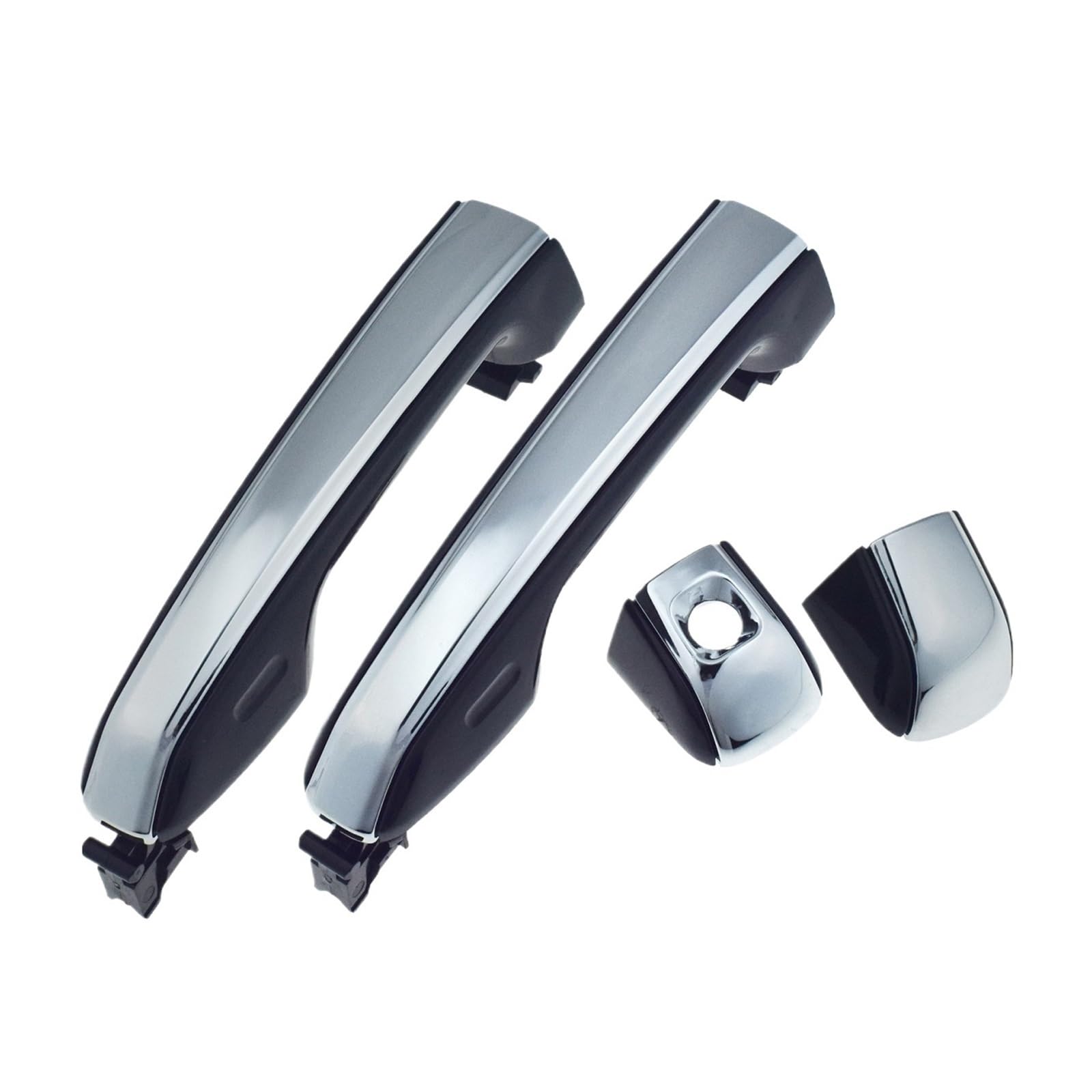 DHDYJSA for Lexus for GX460 for V8 2010 2011 2012 2013 2014 2015 2016 2017 2018 2019 2020 2021 Car Outside Door Handle Rear Left Right Outer Door Handle(2 Pcs Front LH RH)