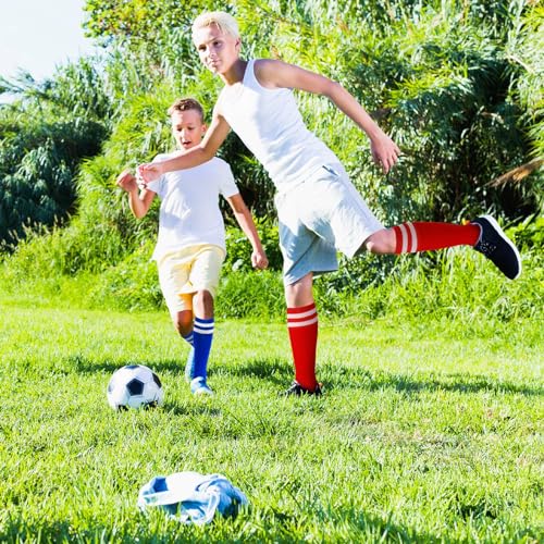 Zhouboat AIYLJVKH5189 4 Pairs Childrens Football Socks Kids Football Socks Breathable Soccer Socks Long Football Sports Socks thumb #5