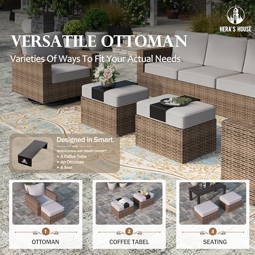 Luxury Patio Conversation Set Wicker
