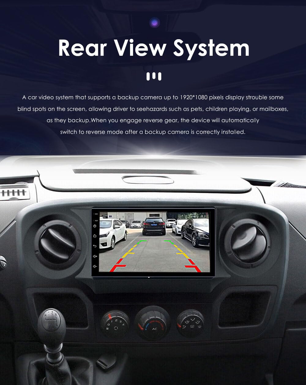 GPS Navigationsgeräte für Auto LKW,GPS Navigation Lebenslang Kostenloses Kartenupdate 2024 Europa Karten Auto Navigationssystem,Carplay Media Stereo