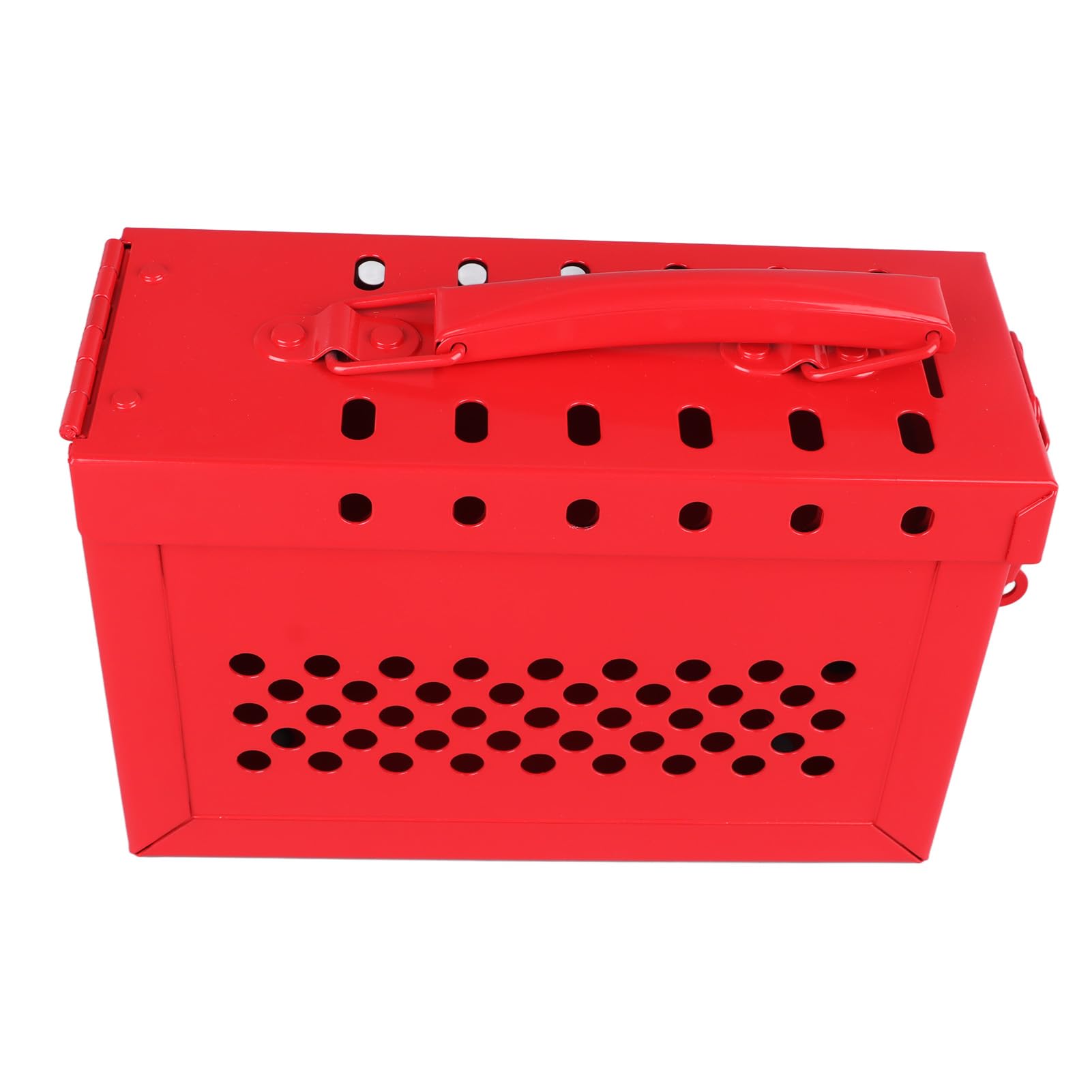 Caja de Bloqueo y Etiquetado, Caja de Candado de Grupo de Seguridad Portátil, Caja de Grupo LOTO de Acero Inoxidable, Caja de Bloqueo que Acepta hasta 13 Candados