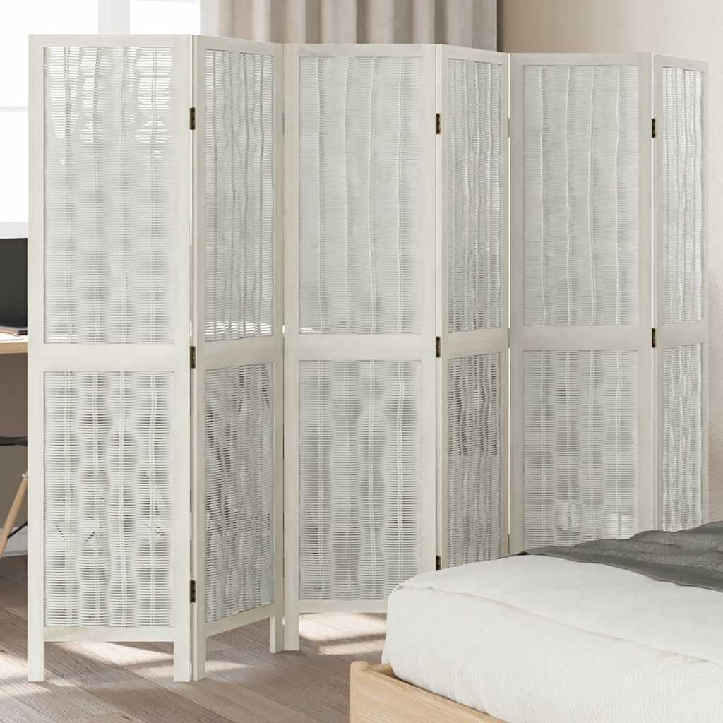 Paravent blanc pour salon et chambre afin de créer un coin bureau cosy