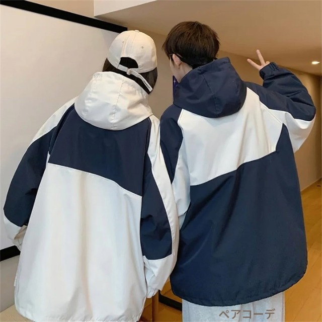 Amazon.co.jp: ジュタオピン カップル お揃い パーカー