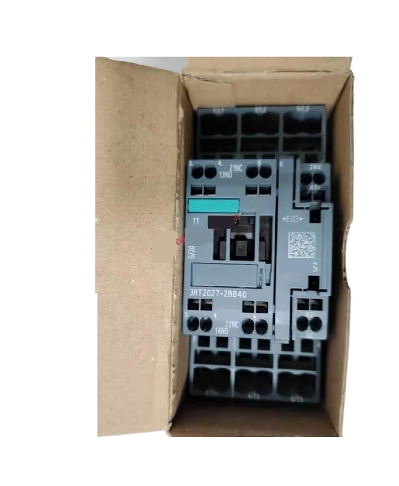 3RT2027-2BB40 contacteur de puissance triphasé 1PCS pour commande moteur électrique