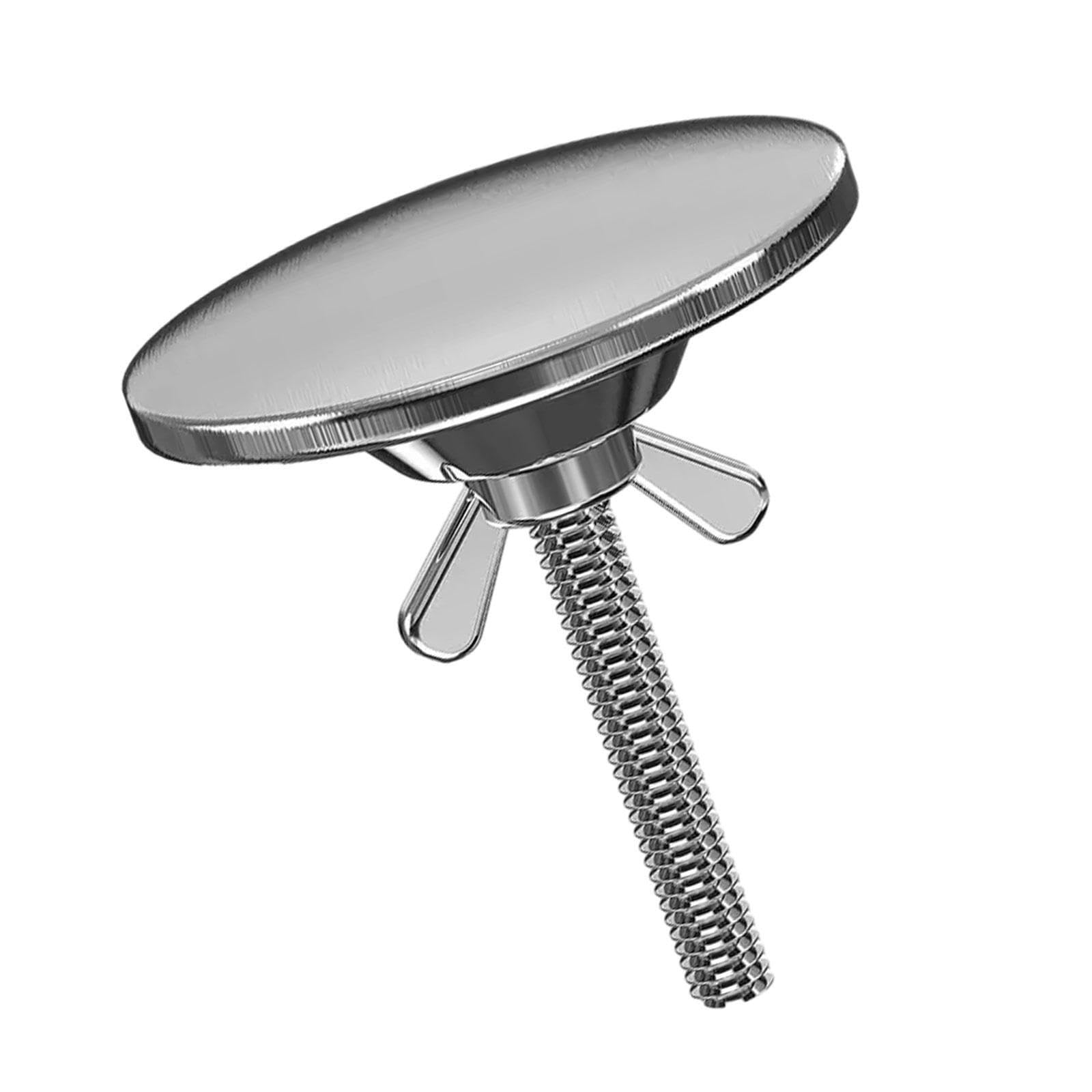QUILSTM Innovative Sink Hole Plug Cover Kitchen Essential Durable Stainless Steel 50mm High Efficiency Leak Prevention Tap Hole Plug Leakage Prevention Kitchen Gadget
