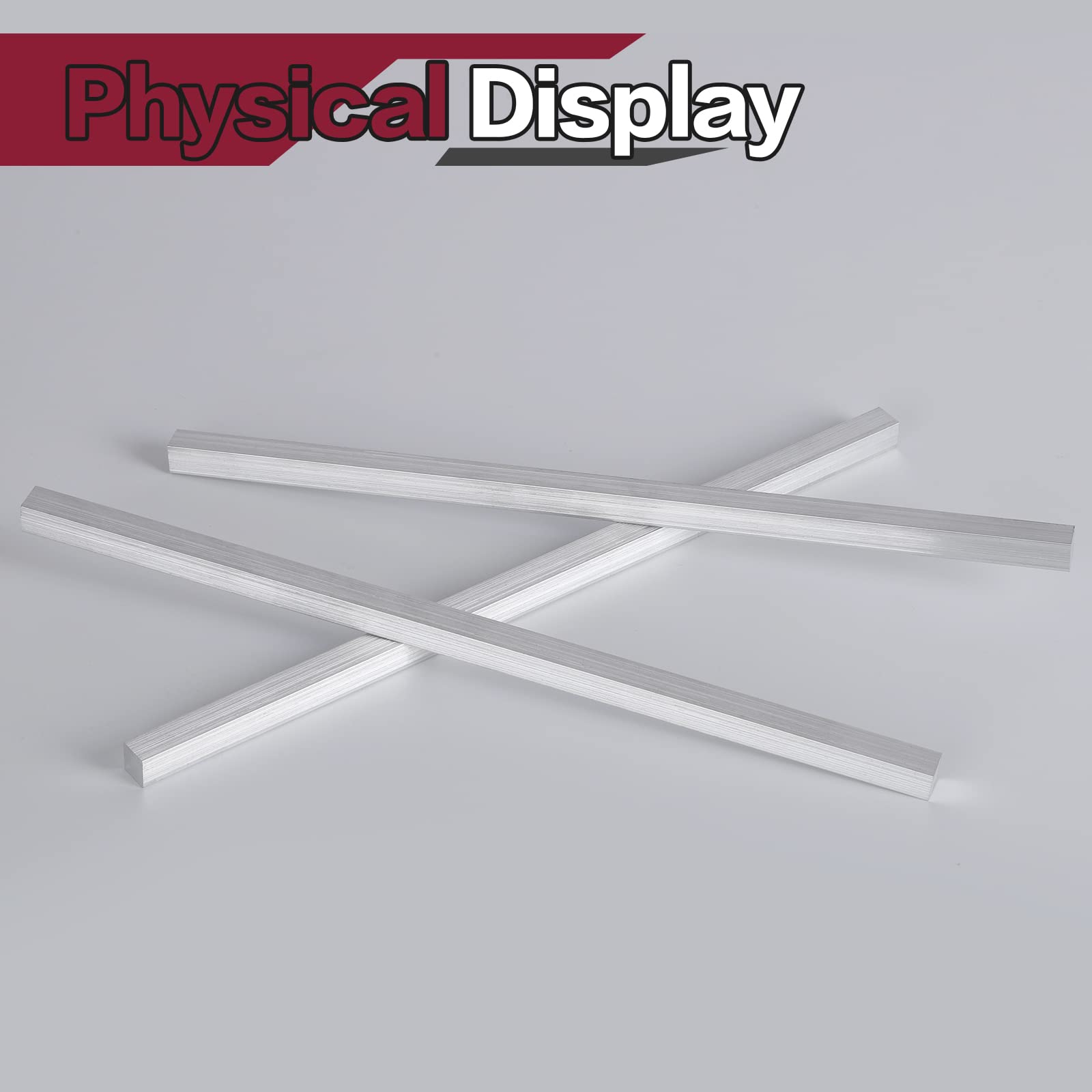 Barra Alluminio 6061 T6511 Barra Piatta In Alluminio 6061 T6511 – 1/4" X 6" X 24" Lunga, Per Lavori Fai Da Te E Industriali Barra Piatta 1/4 X 6 Pollici - Foto 2