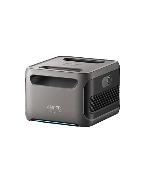 Anker SOLIX F3800 Plus Portable Power Station (2025 NEW), 3,840Wh, 3,200W Solar Input, Generators for Home Use, Expandable to 53kWh, Works with Generator, For Power Outages, RVs, and Emergencies