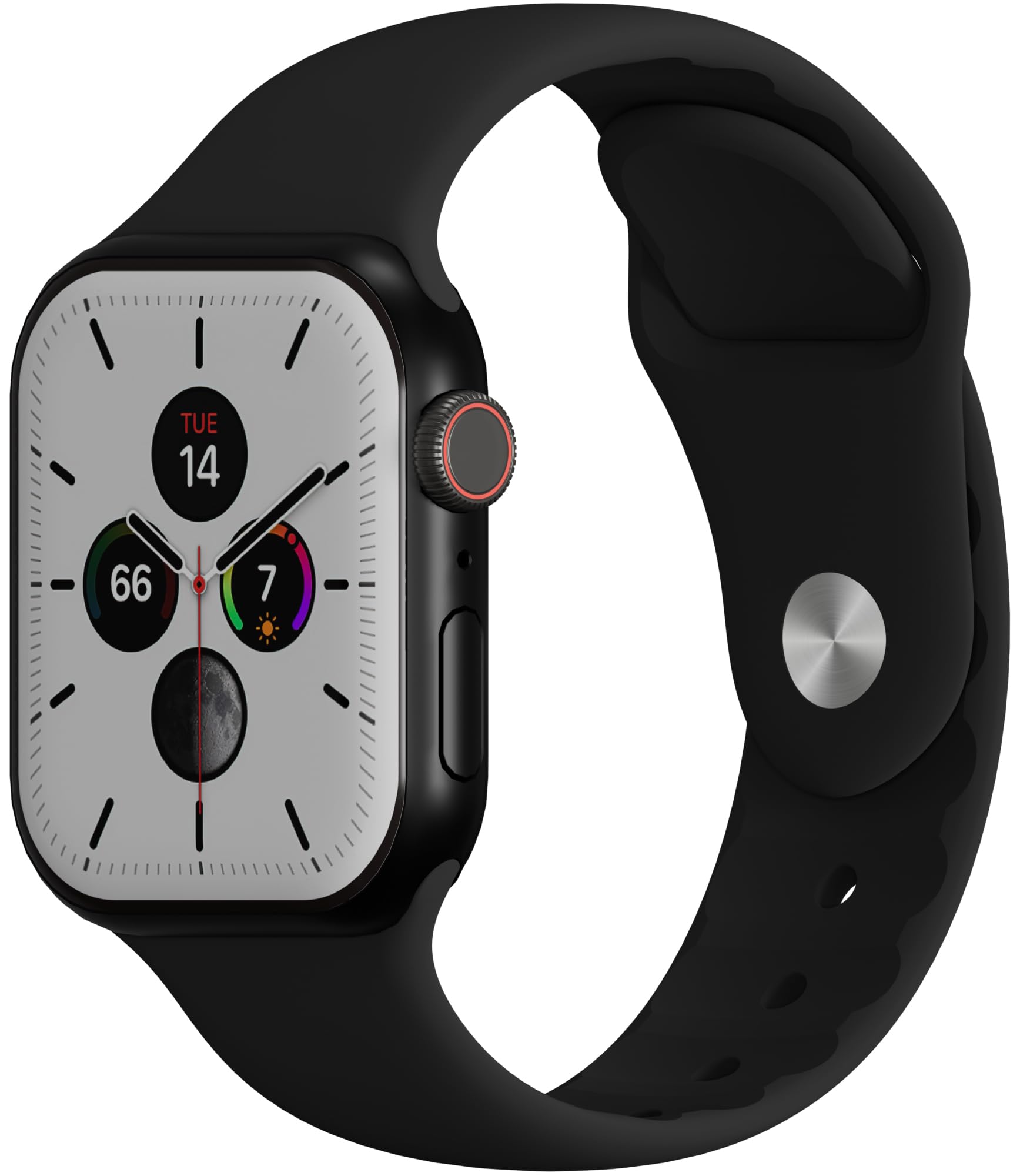 HeiKe Silicone Sport Band Compatible with Apple Watch Band 49mm 46mm 45mm 44mm 42mm 41mm 40mm 38mm,Soft Waterproof Wristband Strap for iWatch Series 11 10 9 8 7 6 5 4 3 2 1 Ultra 3 2 1 SE Men Women-image-34