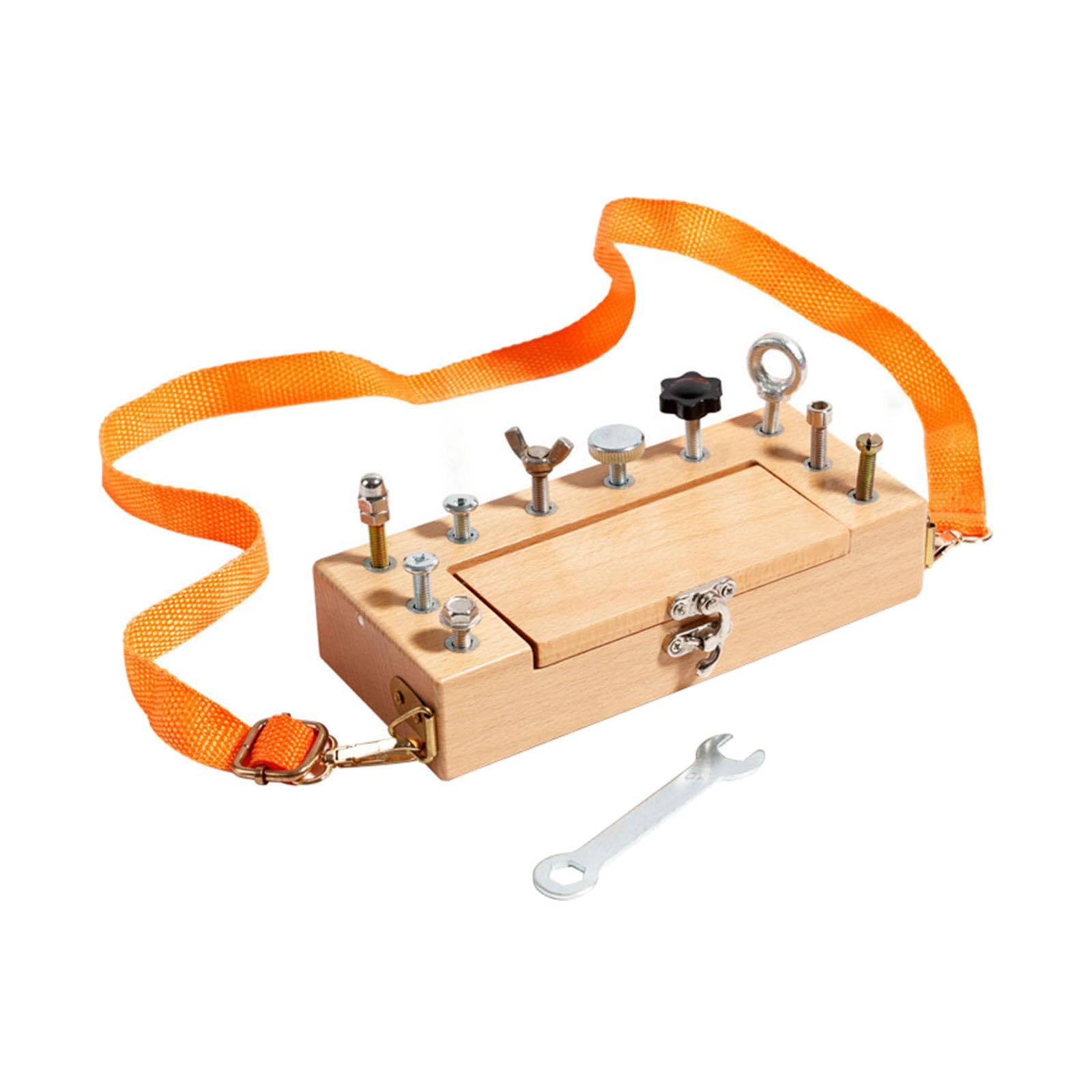 Juego de Herramientas para Niños, Caja de Tuercas, Juego de Destornilladores, Tablero, Juguete de Aprendizaje Sensorial, Herramienta Práctica de
