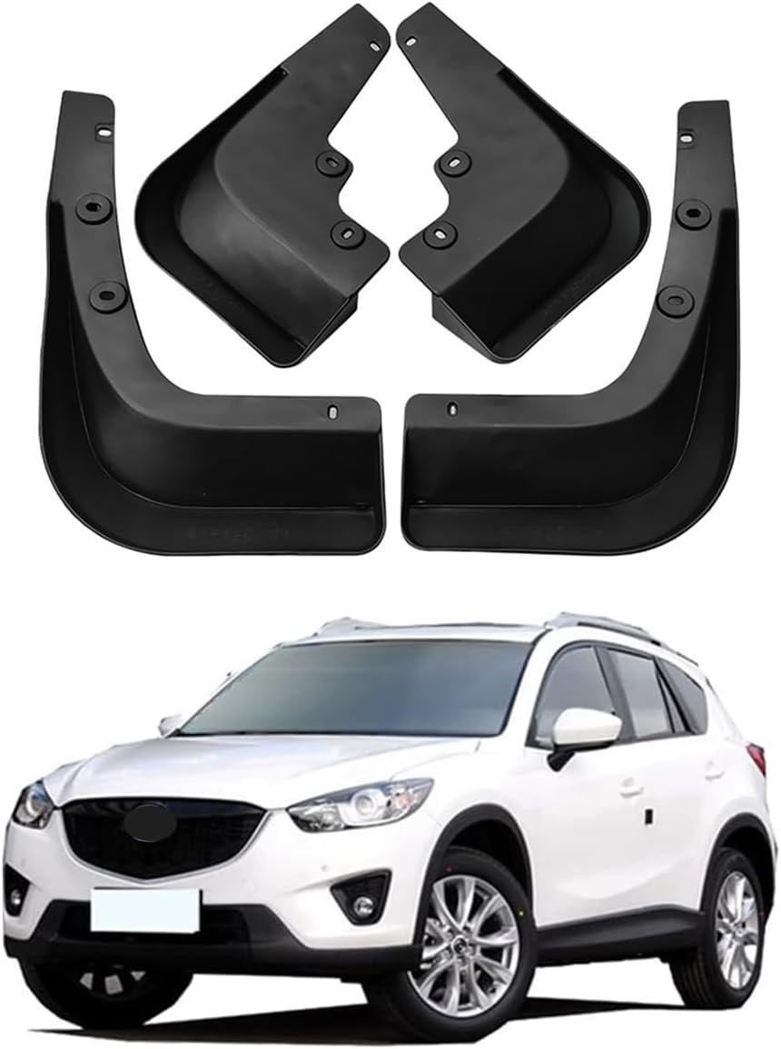 Car Mud Flaps Mudguard for 2026 Mazda CX-5 2022-2023-2024-2025 Front and Rear Mudflaps Splash Guards Heavy Duty Flares 4-PC Auto Accessories,Send 1 Car Wash Towel