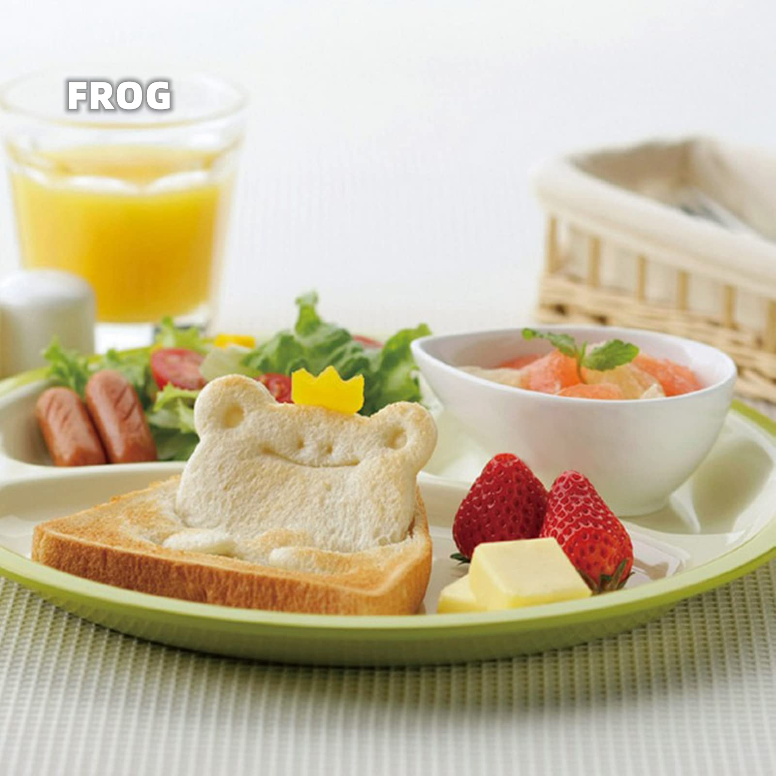 Sandwich-Schneider & Versiegeler Für Kinder - Lustige Ausstechformen Für Brot, Perfekt Für Lunchbox & Bento