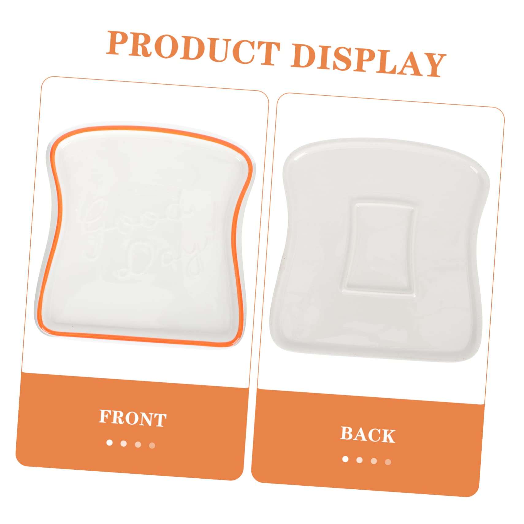 KICHOUSE Ceramic Food Tray for Breakfast Sushi Versatile Meal Plate for Salad Steak Desserts Easy to Clean for Home Use Entertaining