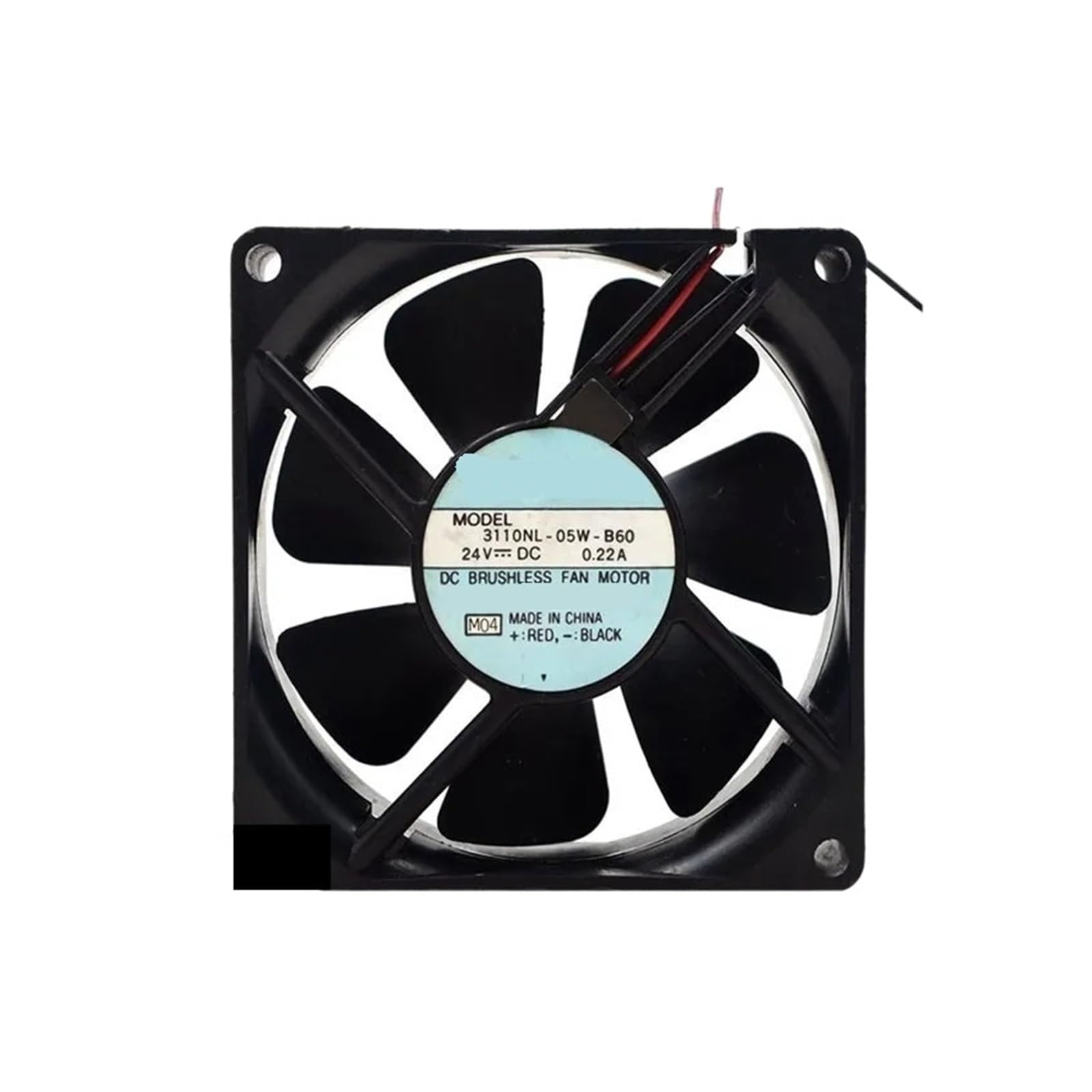 UWUKCJOKQ 3110NL-05W-B60 80x80x25mm DC 24V 0.22A Cooling Fan