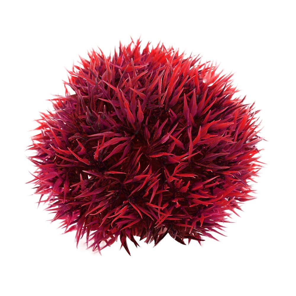 1PCS Artificial Seaweed Ball Plants Artificial Aquatic Moss Ball Stone Pad Artificial Seaweed Ball for Fish Tank Ornament