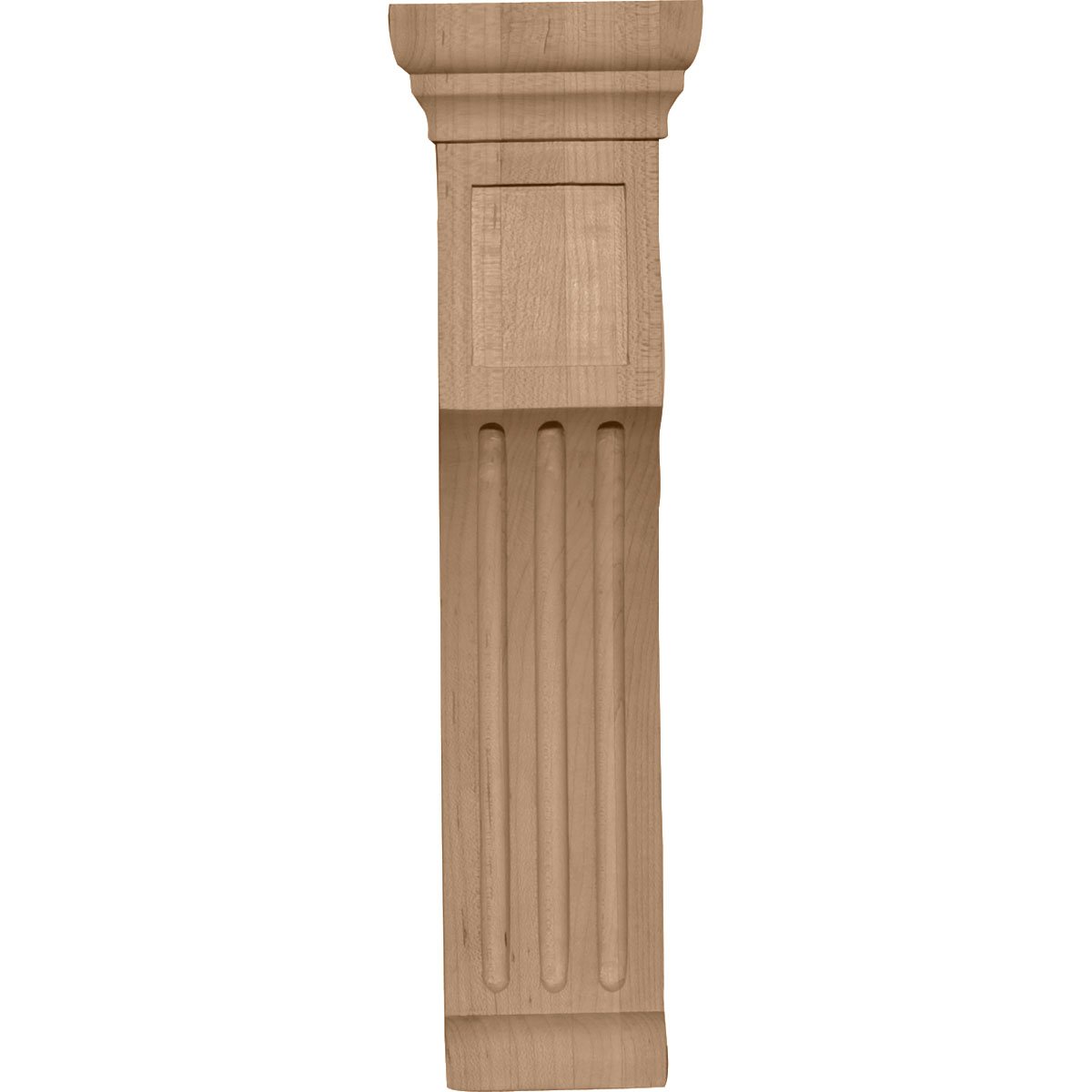 Ekena millwork cm (W x D x H de 14 empotrable Groove ménsula, marrón, COR04X04X14RERW