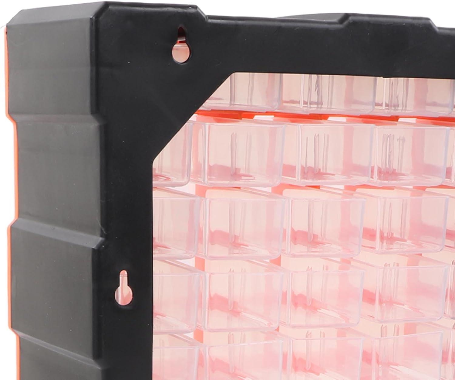 Craft Storage Cabinet Drawer Organizer, Simple Use Wall Mount Parts Organizer Drawers for Small Toys General Equipment