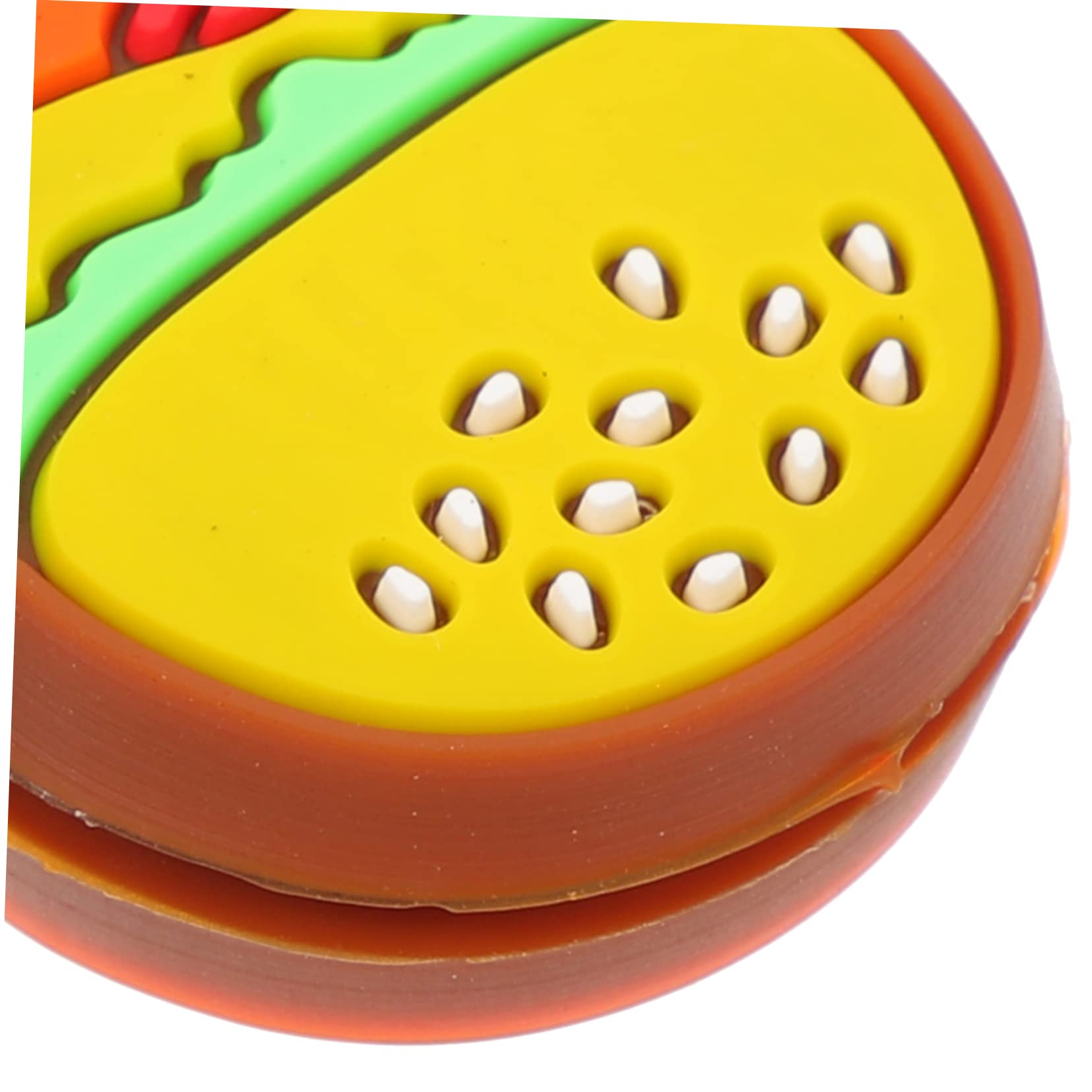 Sosoport 12 STK Stoßdämpfer für Tennisschläger Racket Dämpfer Tennis-Absorber-Dämpfer Vibrationsdämpfer für Tennis Tennisgeschenke für Männer Tennis Stoßdämpfer Pizza Lebensmittel Werkzeug