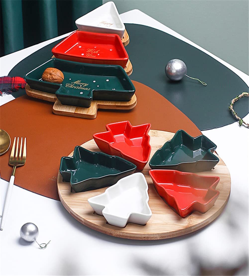 Amazon｜小皿セット クリスマスツリー状 お菓子皿 果物皿 ルーツ