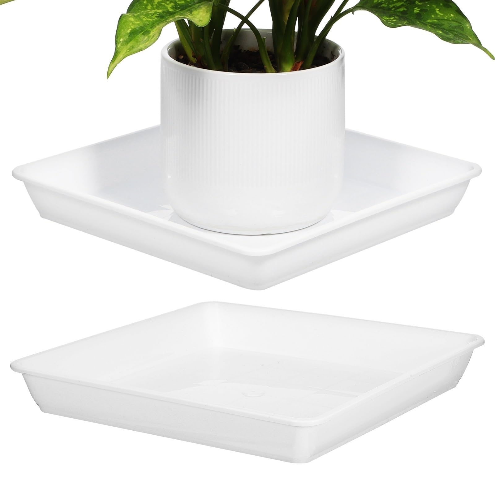 Sottovasi per fiori Vassoio rettangolare for vaso da fiori giardino Vaso