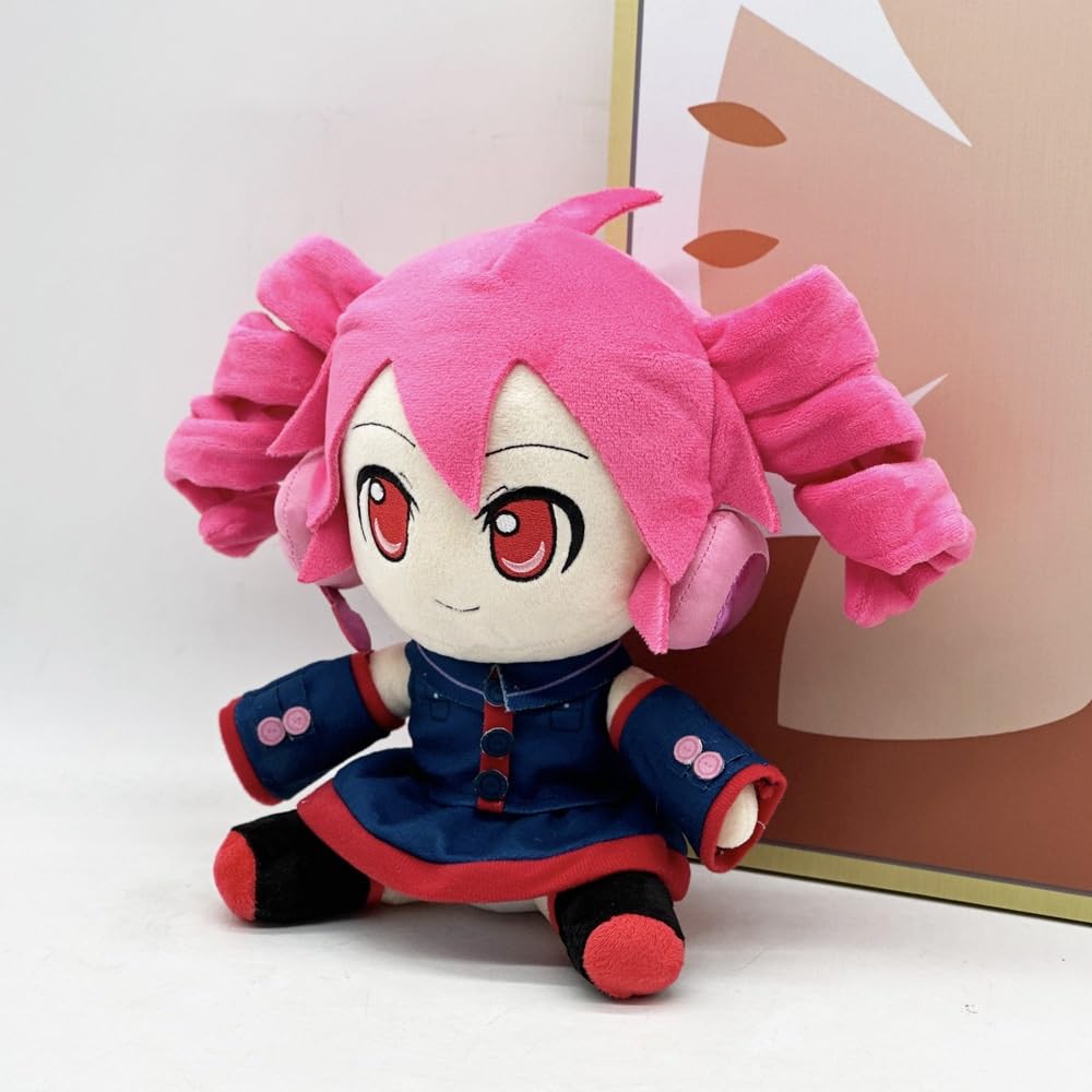 Kasane Teto Plush, Soft Stuffed Anime Huggable Pillow Doll, Adorable Anime Cuddly Plushie Toy for Collectors Adults, Girls - Image 3