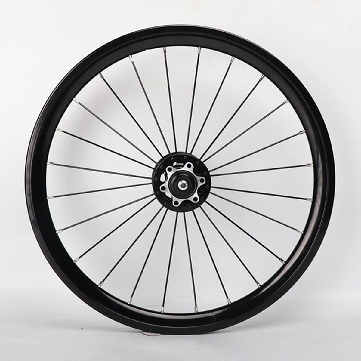 Roues de vélo pliables 16 349 mm Roues de frein à disque à dégagement rapide VTT BMX Jante 24 trous Hub 7/8/9/10/11 vitesses Cassette (couleur Roues de vélo pliables 16 349 mm Roues de frein à disque à dégagement rapide VTT BMX Jante 24 trous Hub 7/8/9/10/11 vitesses Cassette (couleur