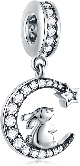 Animal Insect Charms, 925 Sterling Silver Horse, Owl, Ladybug, Dragonfly, Butterfly, Alligator, Bear, Cat, Panda, Elephant, Bunny Beads, fits European Charms Bracelet, Gifts for Mum/Children/BFF