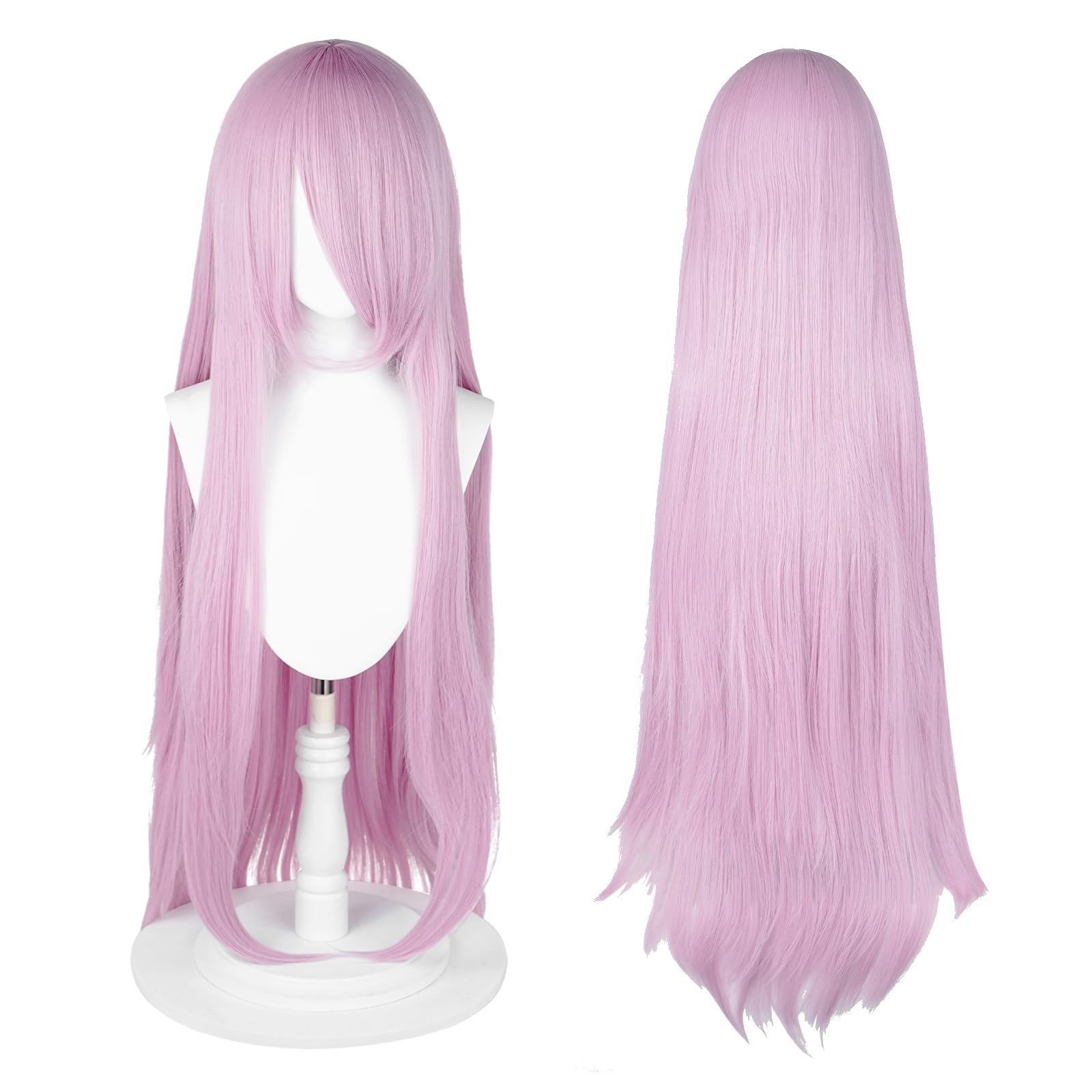 100cm / 40 Inch Long Wig, Universal Anime Costume Cosplay Wig, Perfect for Party Daily-Use, Festivals, and Halloween