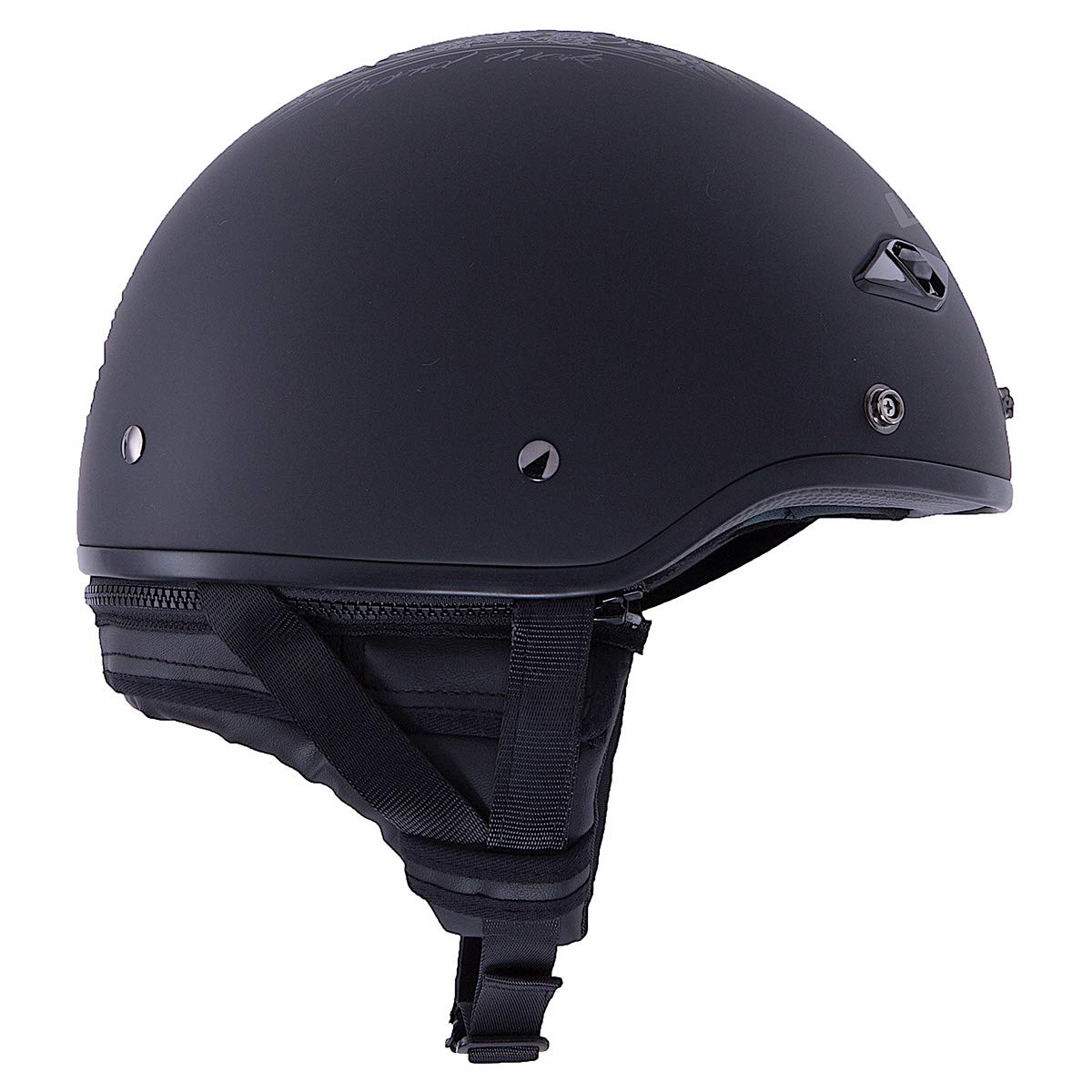 LS2 Helmets Bagger Motorcycle Half Helmet
