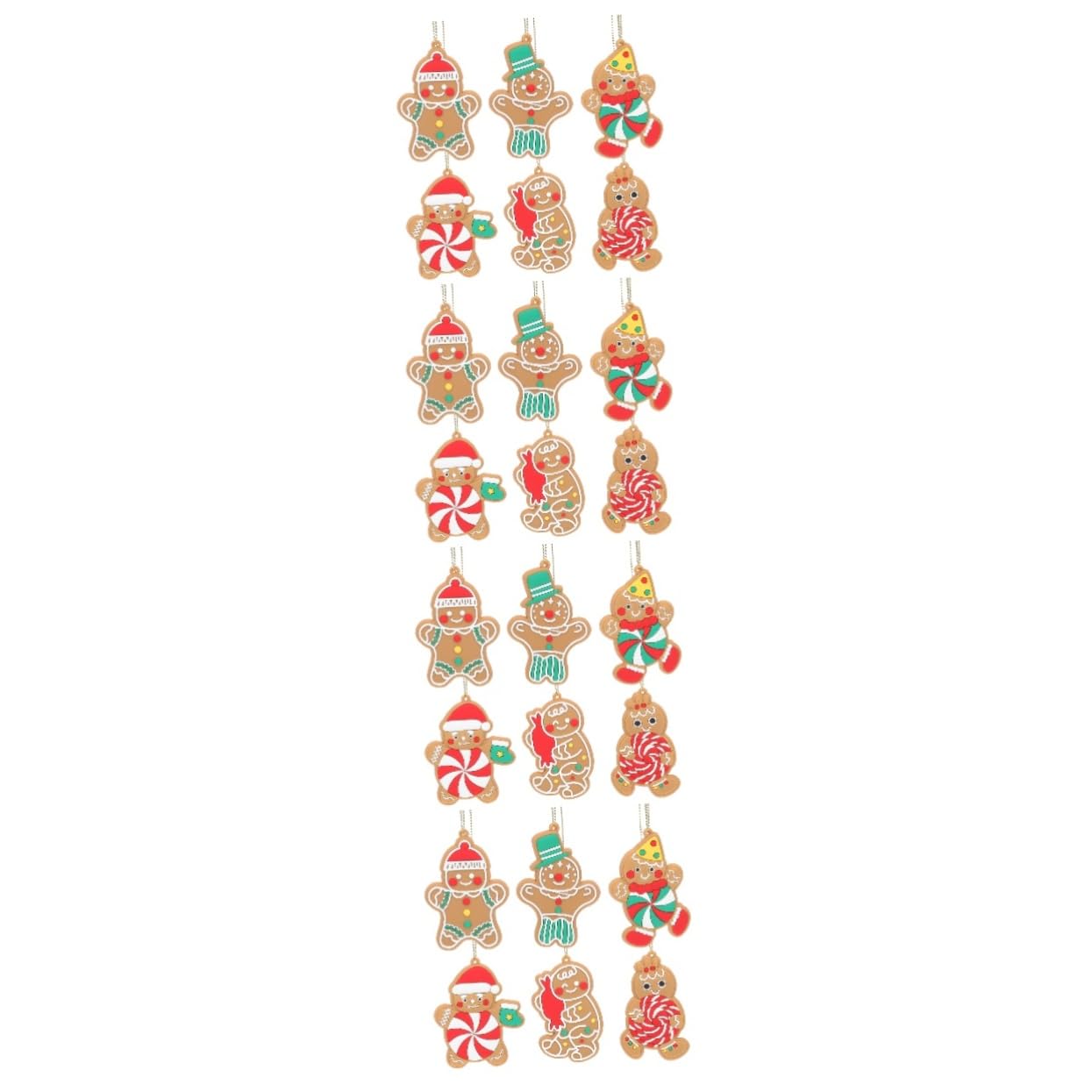 ABOOFAN 48 Pz Decorazione Dell'albero Di Natale Decorazioni Natalizie Ornamento Da Appendere Di Natale Ciondolo Appeso All'albero Di Addobbi Per L'albero Di Arredamento Pvc