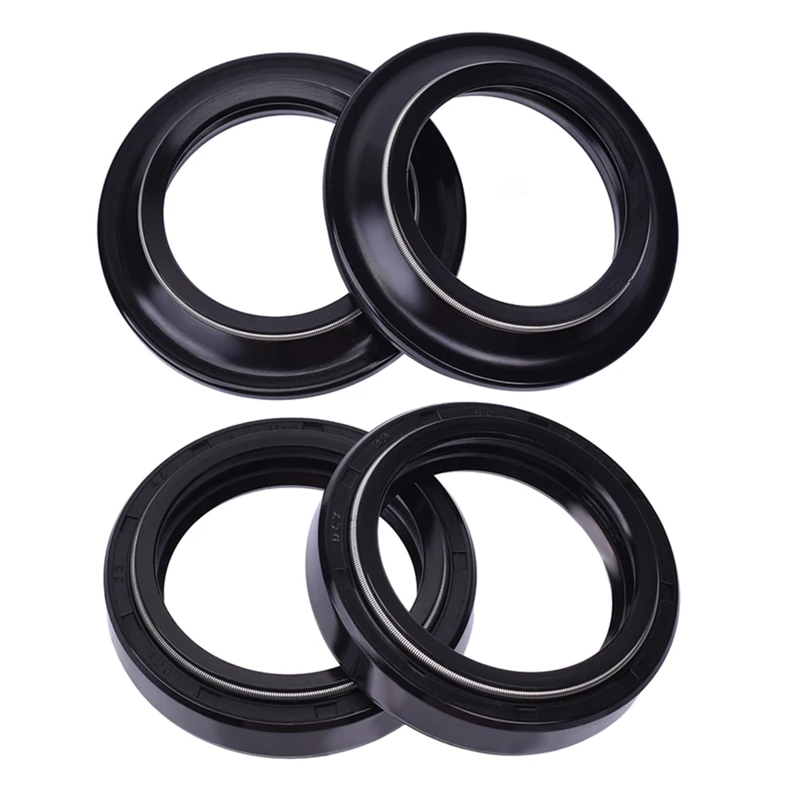 33x45x8/10.5 33 * 45 Paraolio forcella anteriore 33 45 Parapolvere for SUZ* RV125 VAN VAN RV 125 03-09 51153-05F10 BURMAN 200(2pcs seal 2pc cover)
