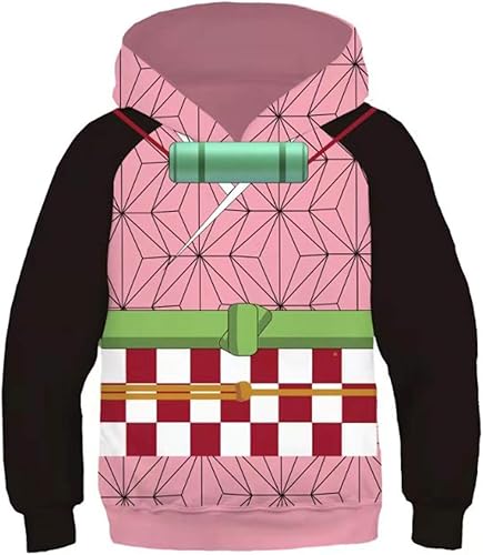 Kamado Tanjirou Tomioka Giyuu - Sudadera con capucha para niños