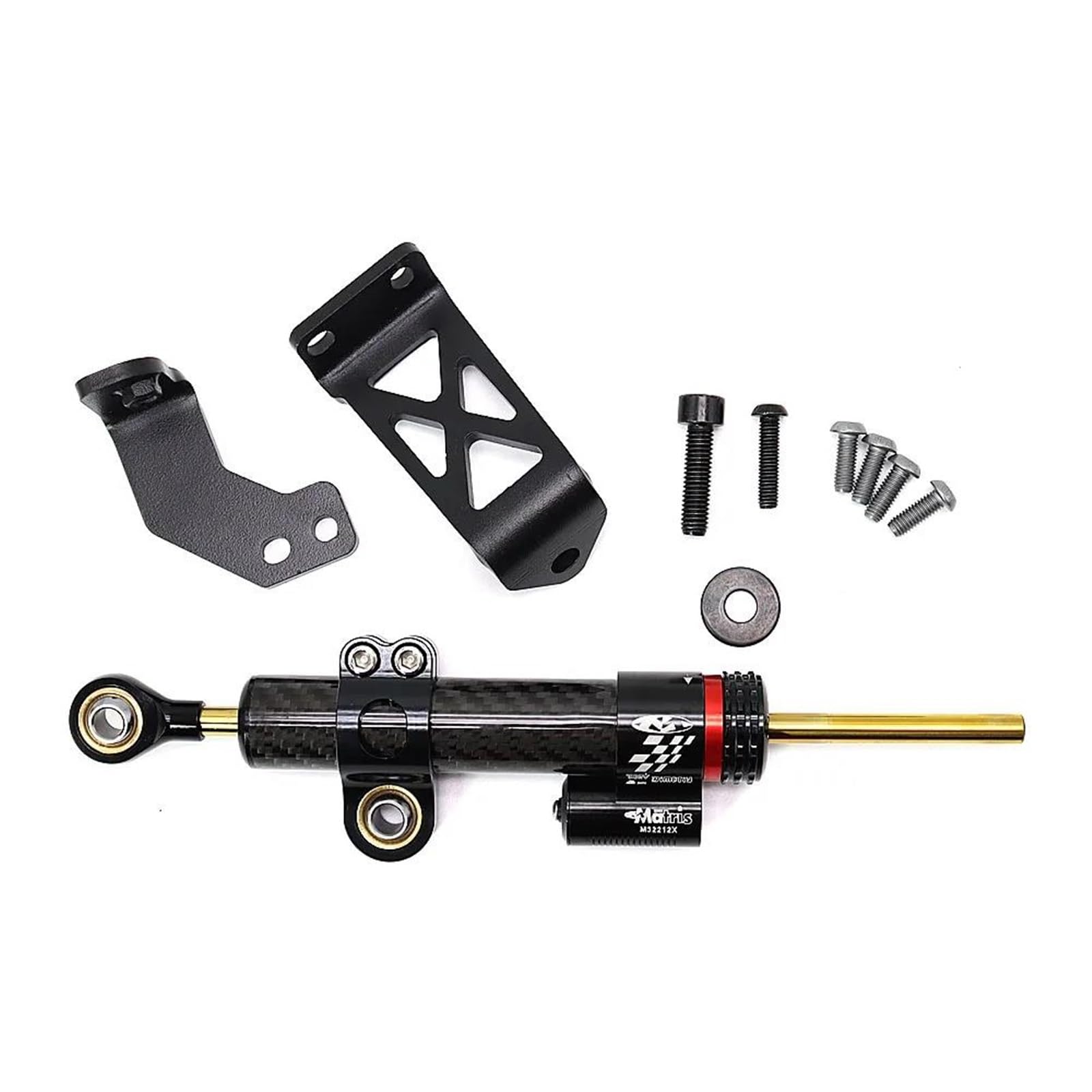 PER PAN AMERICA 1250 S PA1250S PAN AMERICA1250 S 2021 2022 Moto Ammortizzatore Sterzo Stabilizzare Controllo di Sicurezza Staffa di Montaggio kit Moto di alluminio di CNC Ammortizzatore Di Sterzo Moto