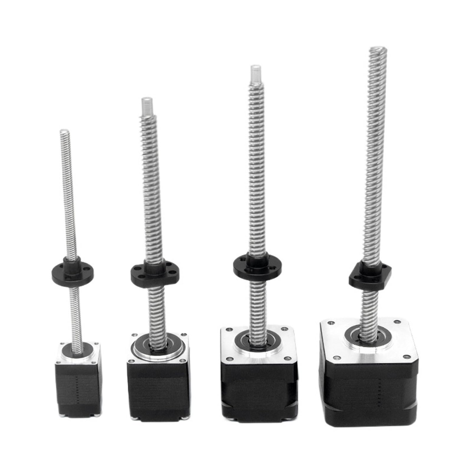 Motor Lineal Paso a Paso con Varilla roscada y Tornillo de Avance Externo híbrido