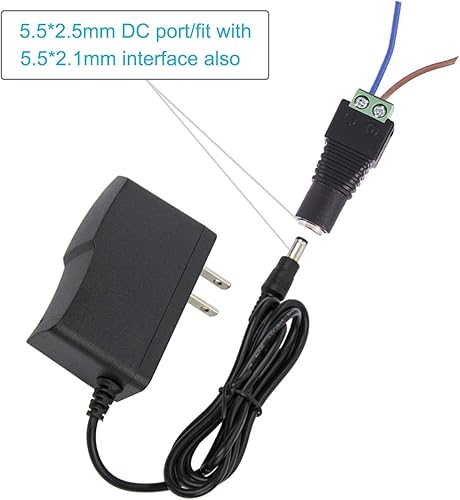 Miniatura 3 de Frío 100220V AC a DC 15V Adaptador de fuente de alimentación AC a DC convertidor 1 Pack