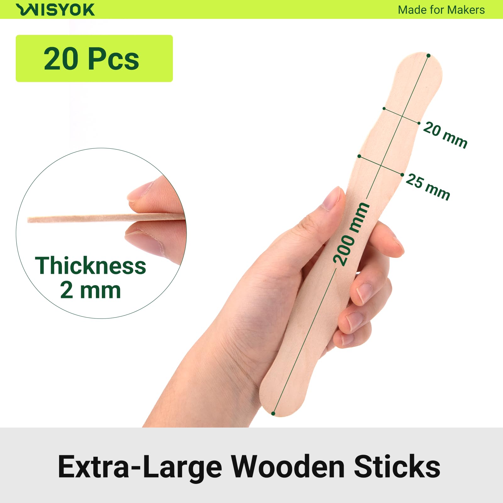 WISYOK Eisstiele Holz Wellig, 20pcs Holzspatel Breit, Holzstbchen, Eisstbchen Holz, Holzspatel zum Basteln fr Kosmetik, Waxing, DIY Handwerk -20x2.5x0.2cm : Amazon.de: Kche, Haushalt & Wohnen WISYOK Eisstiele Holz Wellig, 20pcs Holzspatel Breit, Holzstbchen, Eisstbchen Holz, Holzspatel zum Basteln fr Kosmetik, Waxing, DIY Handwerk -20x2.5x0.2cm : Amazon.de: Kche, Haushalt & Wohnen