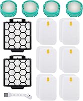 Vista 8 de Filtro de repuesto ZU55 para Shark Navigator Pet Pro Plus ZU102 NV181 NV150 NV151 ZU51 ZU81 Rotator NV255 Zero-M ZU60 ZU62 Aspiradora vertical