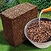 Produktbild Kokos Husk Chips - Alternative zu Rindenmulch - ergibt nach Aufquellen ca. 45 Liter Mulch Material - Lieferung als leichter & platzsparender 5 kg Ziegel - Bodensubstrat für Terrarium, Orchideen etc.
