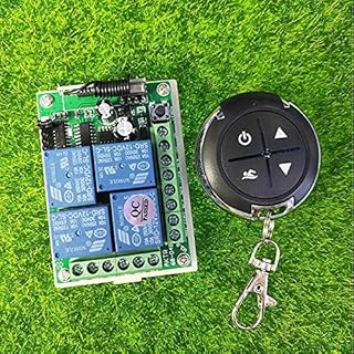 -RF 4CH DC12V Wireless Remote Control Switch System Lighting Receiver Transmitter 315mhz 433mhz Power on and Off - (Voltage: 12V, Size: 315mhz)