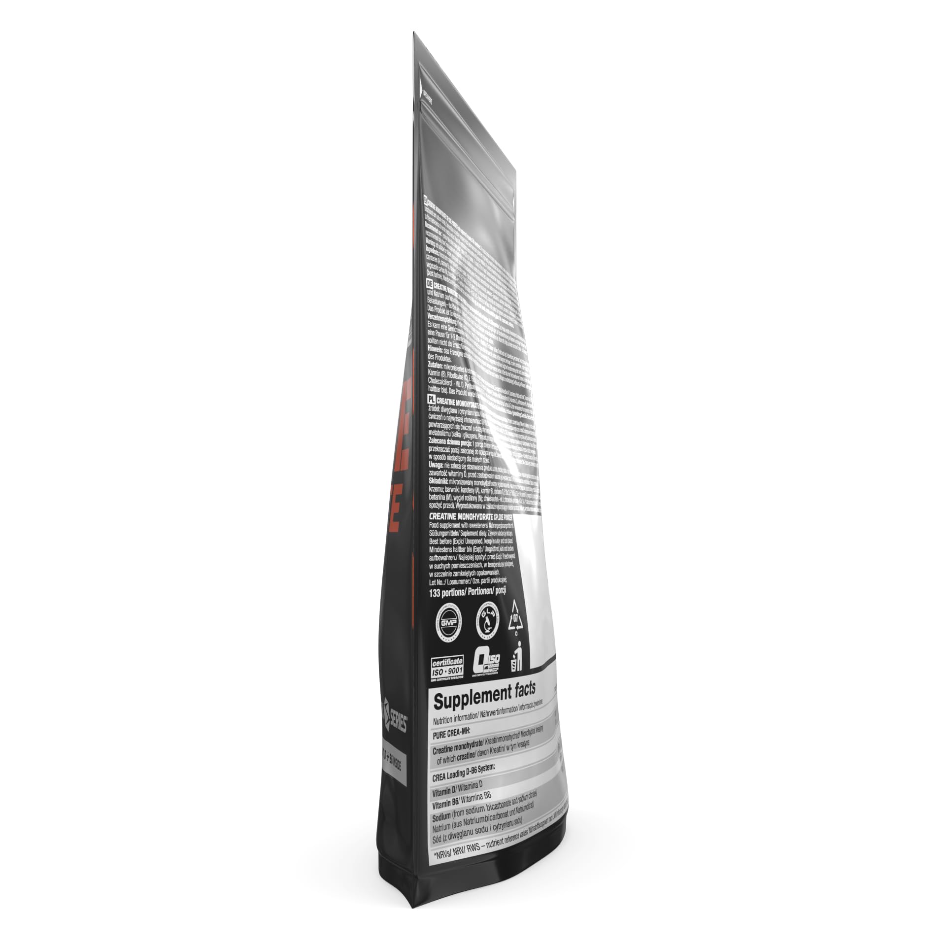 Olimp Monohydrat kreatyny Xplode Powder 500 g - pomarańczowy