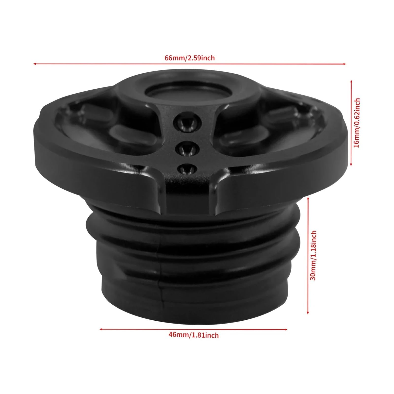 Tappo Serbatoio Tappo Serbatoio Carburante Per Ha&rley Touring Dyna Softail | Il Tappo Dell'olio Ventilato Lavorato Migliora Lo Stile E Previene L'accumulo Di Carburante Per Ha&rley