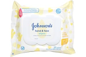 Indulge in Immaculate Cleanliness with Johnson's Face and Hand Wipes