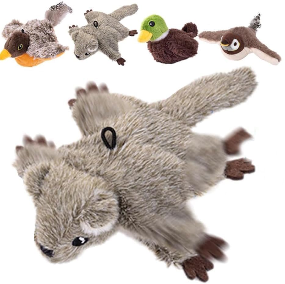 AIIONP Interactive Chirping Bird Cat Toy, 2025 Upgrade Flying Bird Cat Toys, Rechargeable Flapping Birds Interactive Cat Toy, Automatic Moving