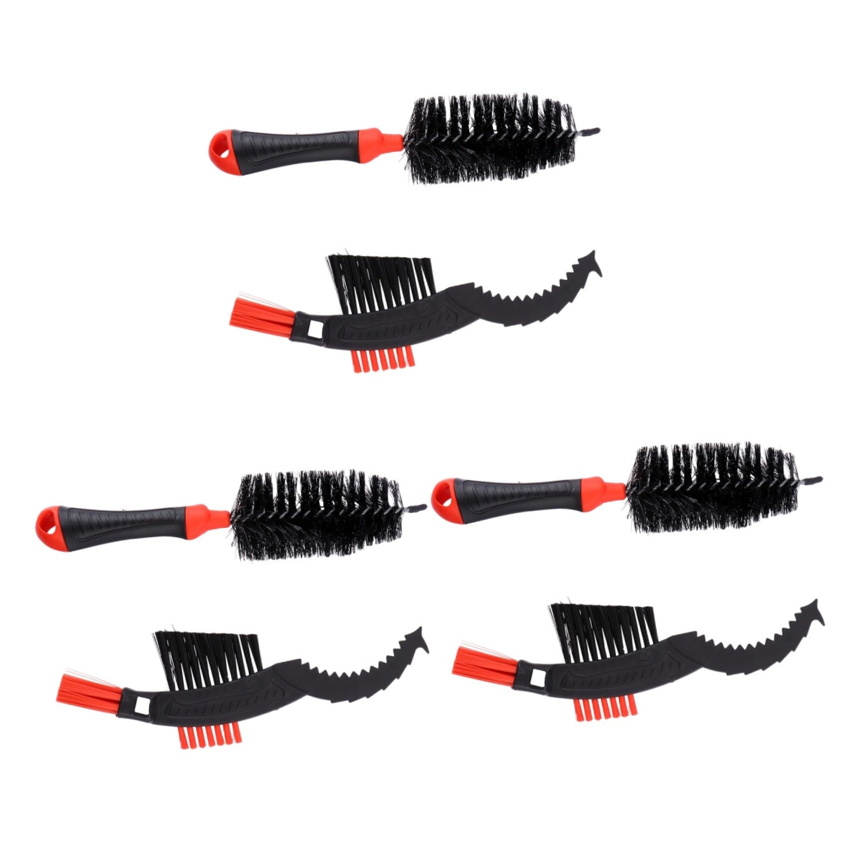 TOYANDONA 3 set Set Di Spazzole Per Pneumatici Spazzola Per Catena Di Bicicletta Pulitore Per Catena Di Bicicletta Spazzola Per La Pulizia Della Di 2 pezzi*3