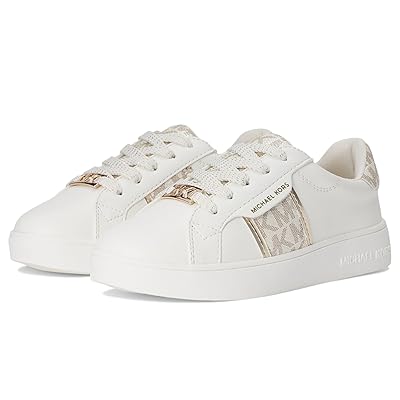 MICHAEL Michael Kors Kids Jem Maxine (Little Kid/Big Kid) Girls Shoes White/Pale Gold